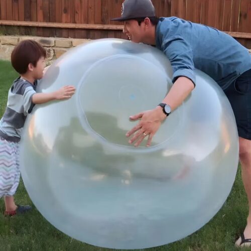 Pelota inflable de burbuja