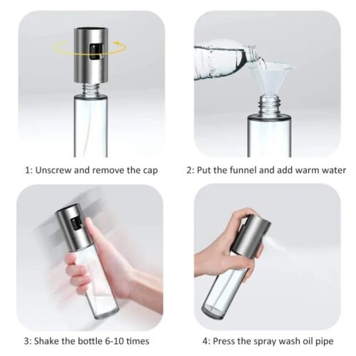 Dispensador de aceite en Spray