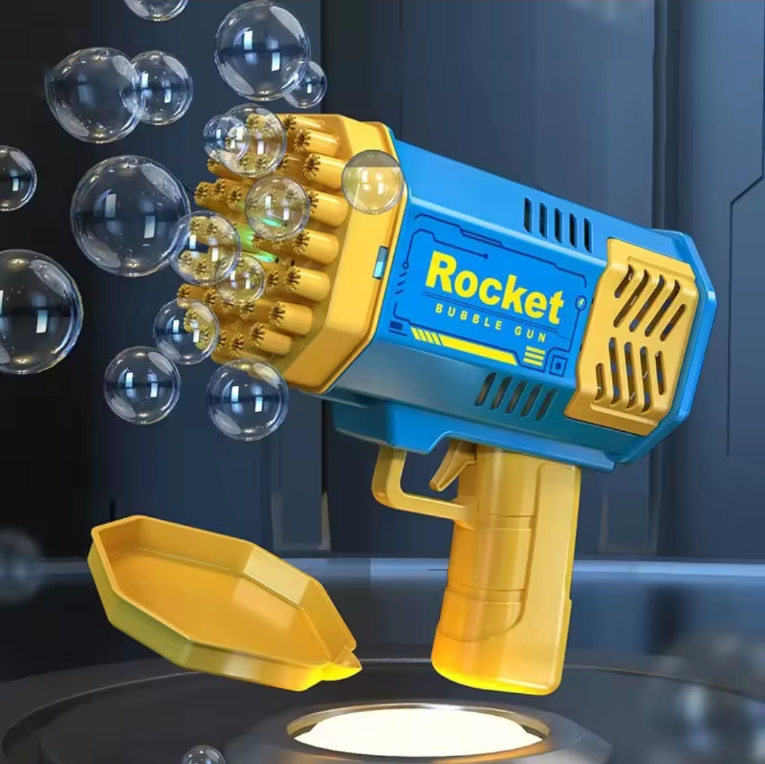 Pistola de burbujas automática con 40 agujeros