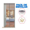 Cortina mosquitero magnética para puerta