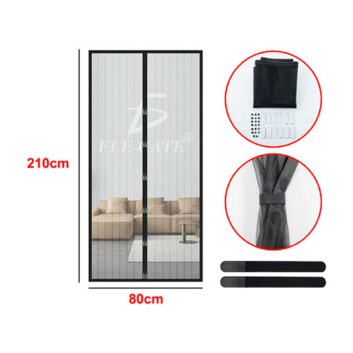 Cortina mosquitero magnética para puerta