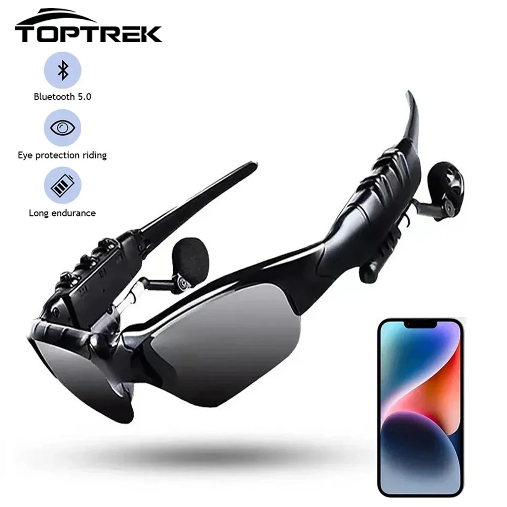 Lentes con auriculares para ciclismo con Bluetooth