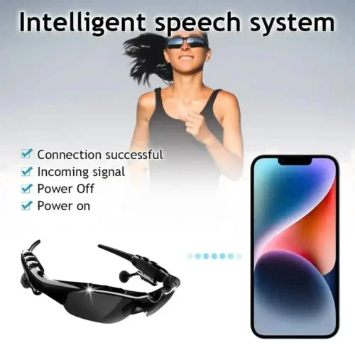 Lentes con auriculares para ciclismo con Bluetooth