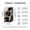 Set de Billetera, reloj y lentes para mujer
