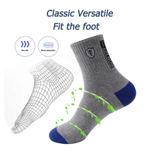 5 pares de calcetines deportivos delgados