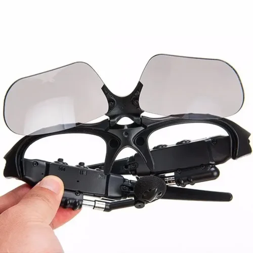 Lentes con auriculares para ciclismo con Bluetooth