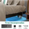 Base Cama King Size Flotante Con Luces Led Ajustables