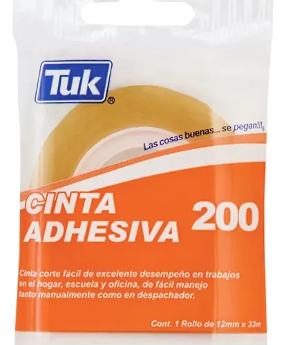 Cinta adhesiva tuk 12x10m
