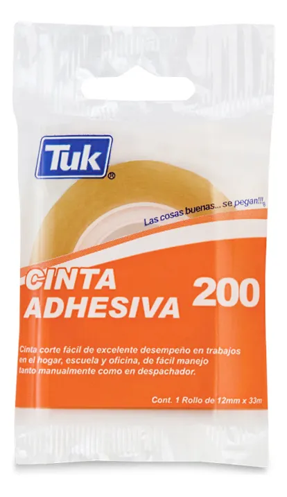 Cinta adhesiva tuk 12x10m
