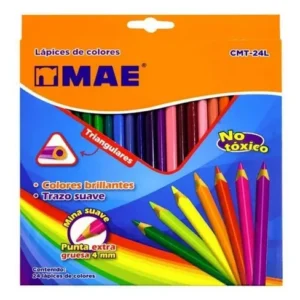 Lápices de Colores Triangulares Maped Color'Peps Star 24 piezas