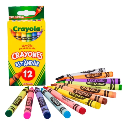 Crayones Estándar crayola con 12 piezas