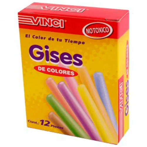 Gises de colores Vinci