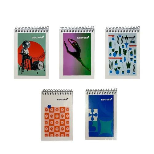 Libreta de notas con 40 hojas