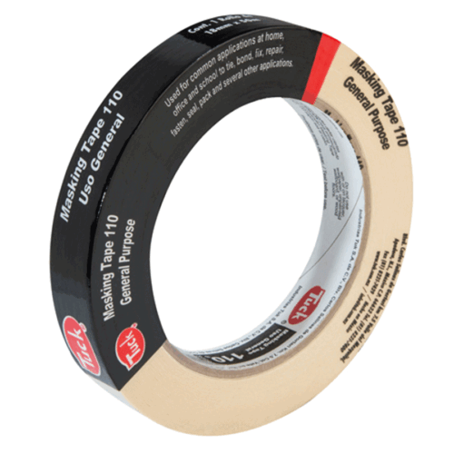 Cinta masking tape 18 x 50m