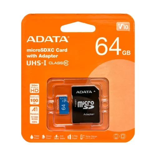 Memoria micro sd de 64 gb