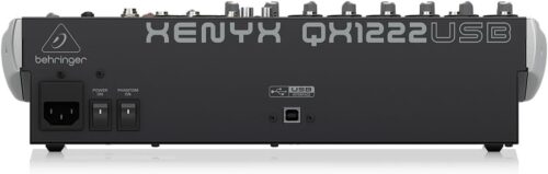 Behringer Qx1222Usb Dj Mixer - Mezclador Para Dj