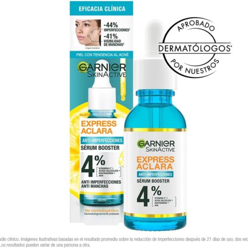Aclara Sérum Anti-imperfecciones con Ácido Salicílico y Vitamina C, 30ml