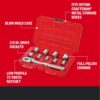CRAFTSMAN - Juego de herramientas mecánicas, métrico, unidad de 3/8 pulgadas, 10 piezas