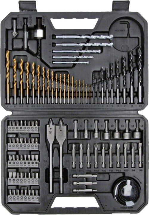 Bosch Set de Puntas y Brocas en Titanio Bosch 103 unidades