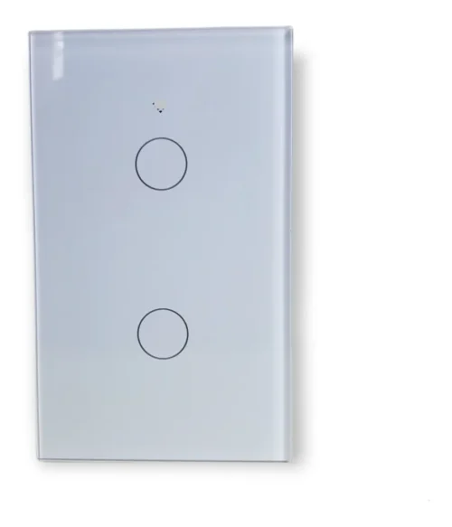 Apagador Wifi Sin Neutro 2 Botones Color Blanco Smartlife