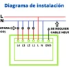 Apagador Inteligente Smart Touch 2 Botones Negro