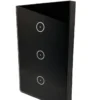Apagador Inteligente Smart Touch 3 Botones Negro
