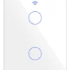 Apagador Wifi Sin Neutro 2 Botones Color Blanco Smartlife