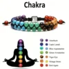 Pulsera de cristal para tratamiento de 7 Chakras