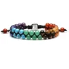 Pulsera de cristal para tratamiento de 7 Chakras