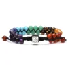 Pulsera de cristal para tratamiento de 7 Chakras