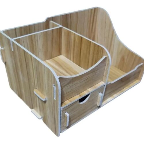 Organizador de madera multifuncional